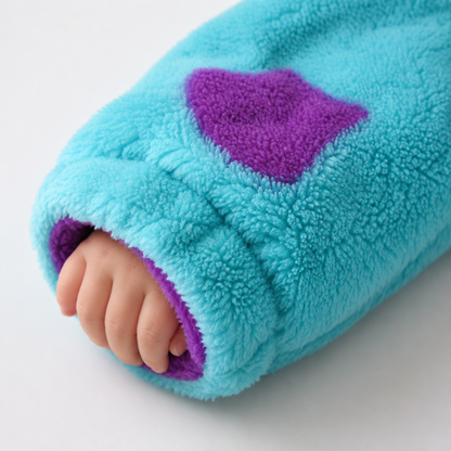 Cozy Monster Hooded Onesie