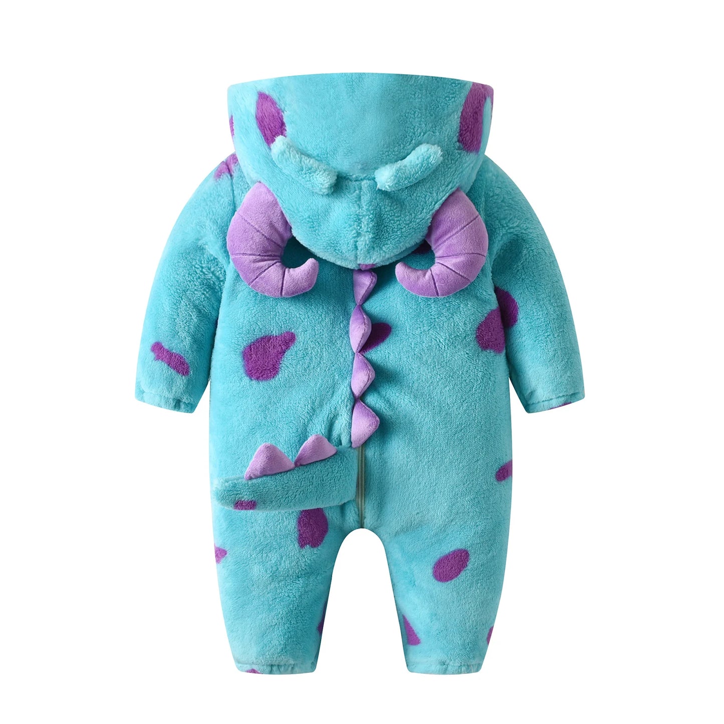Cozy Monster Hooded Onesie